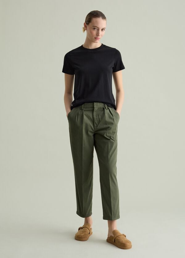 Ovs T-shirt girocollo in cotone