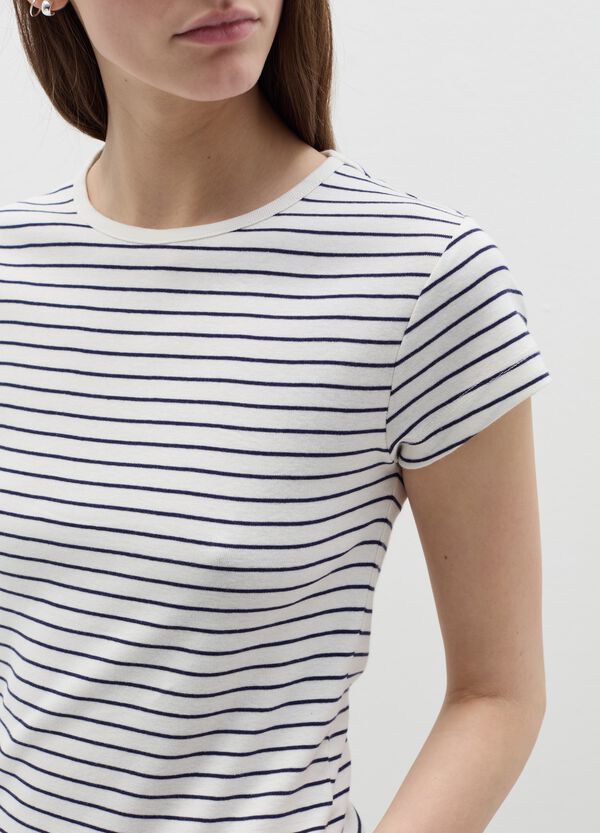 Ovs T-shirt Girocollo In Cotone