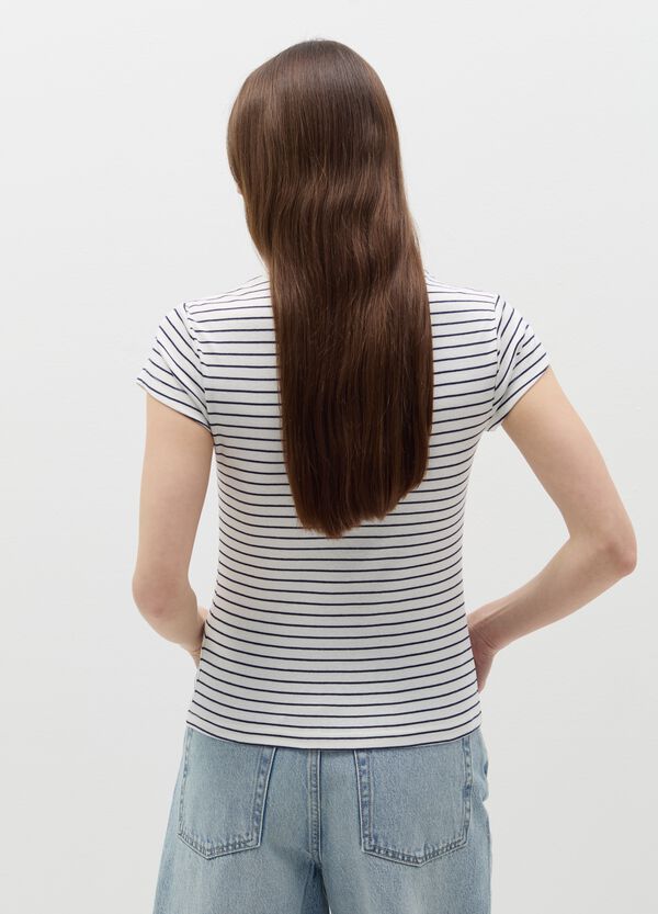 Ovs T-shirt Girocollo In Cotone