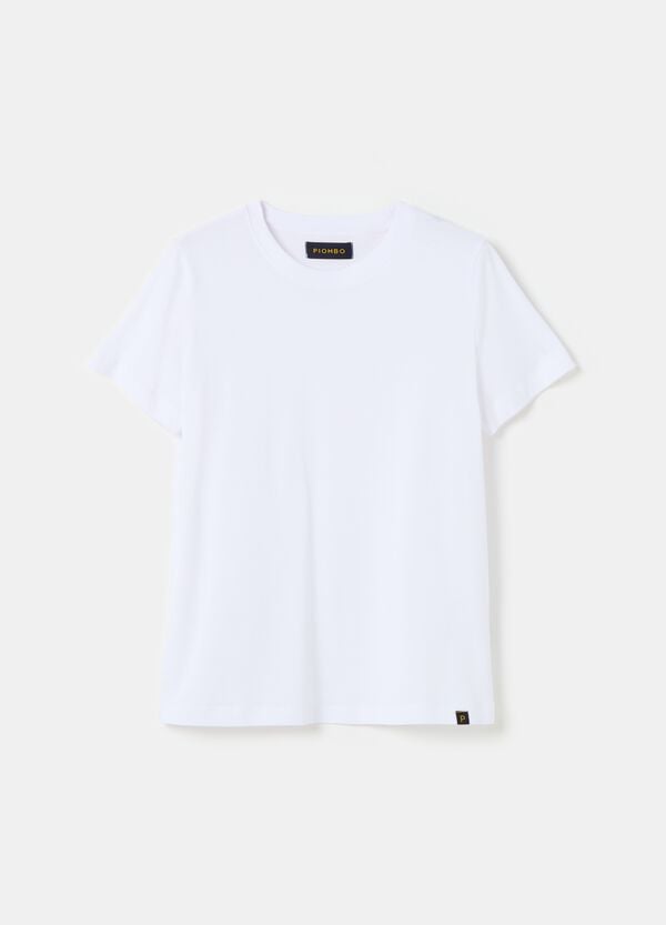 Ovs T-shirt Girocollo In Cotone Supima