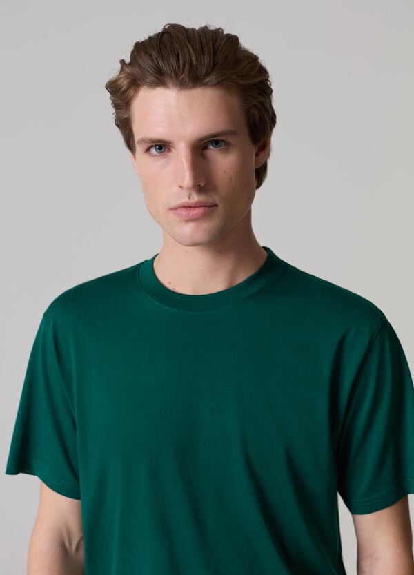 Ovs T-shirt Girocollo In Cotone Supima