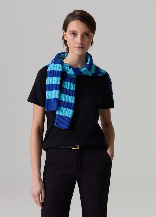 Ovs T-shirt girocollo in cotone Supima