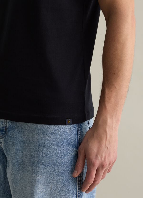 Ovs T-shirt Girocollo In Cotone Tinta Unita