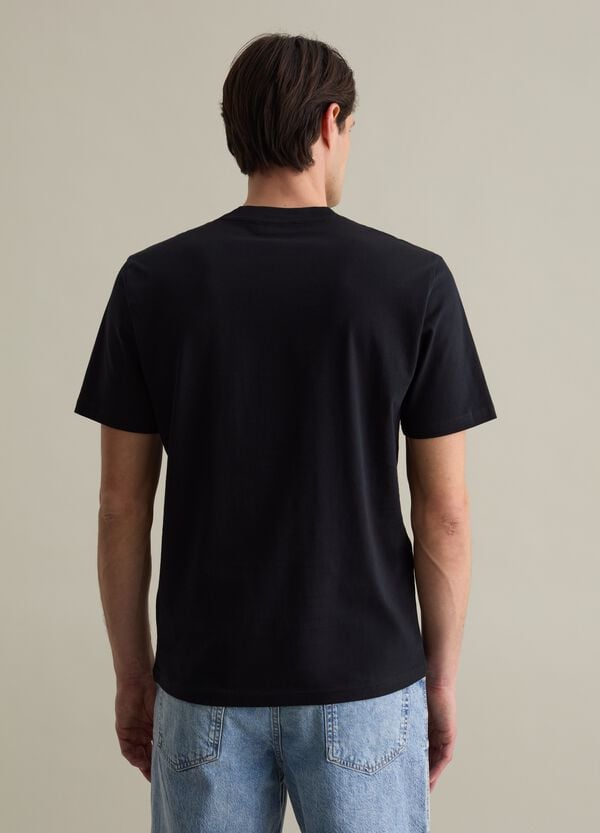 Ovs T-shirt Girocollo In Cotone Tinta Unita