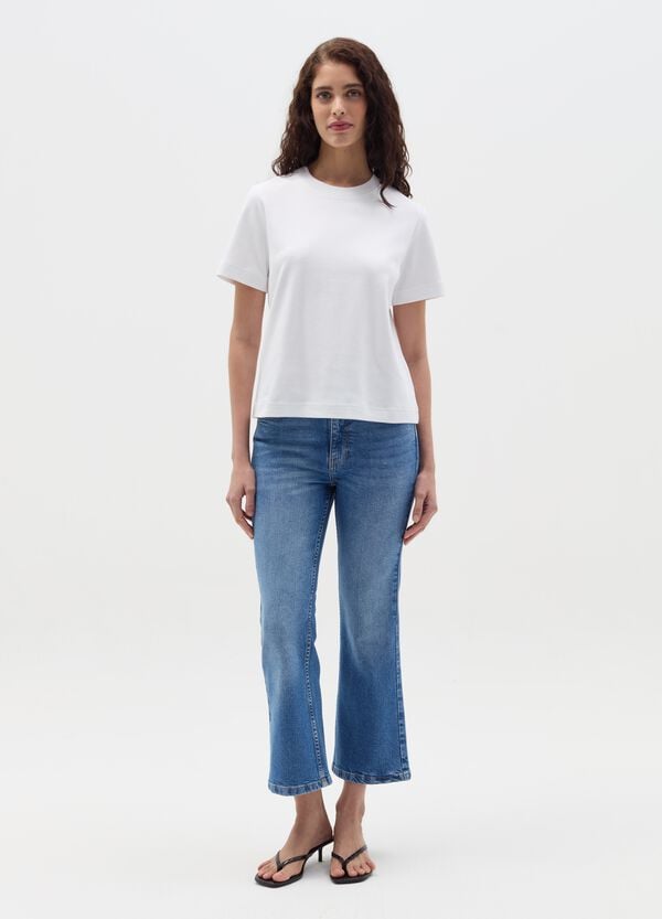 Ovs T-shirt Girocollo Tinta Unita