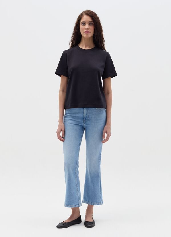 Ovs T-shirt Girocollo Tinta Unita