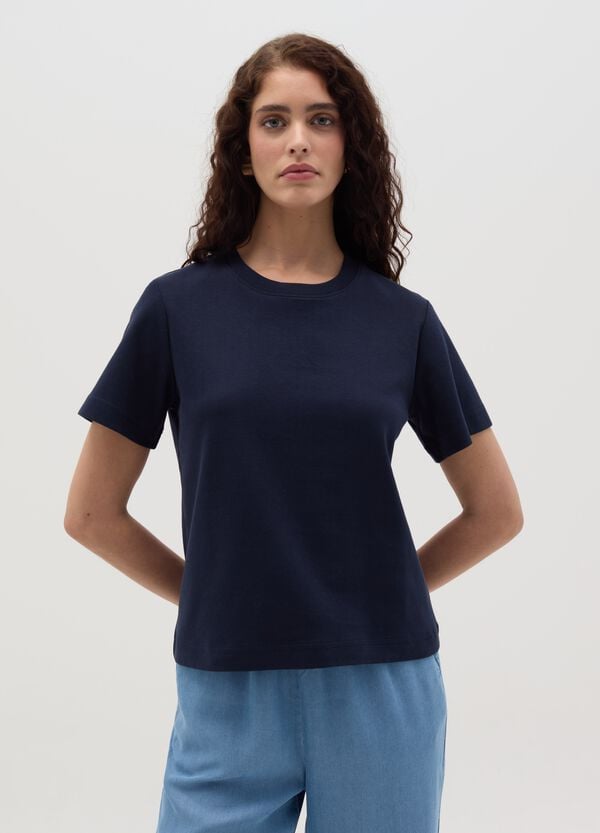 Ovs T-shirt Girocollo Tinta Unita