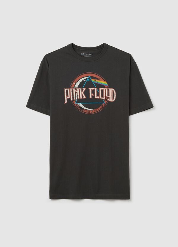 Ovs T-shirt grigia stampa Pink Floyd