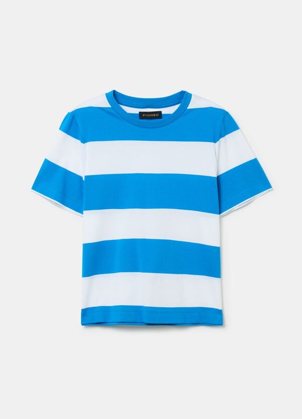 Ovs T-shirt In Cotone A Righe