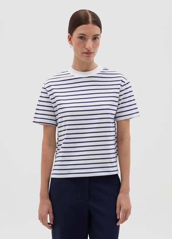 Ovs T-shirt in cotone a righe