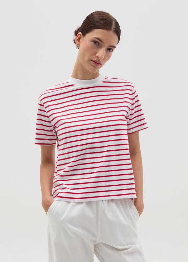 Ovs T-shirt in cotone a righe