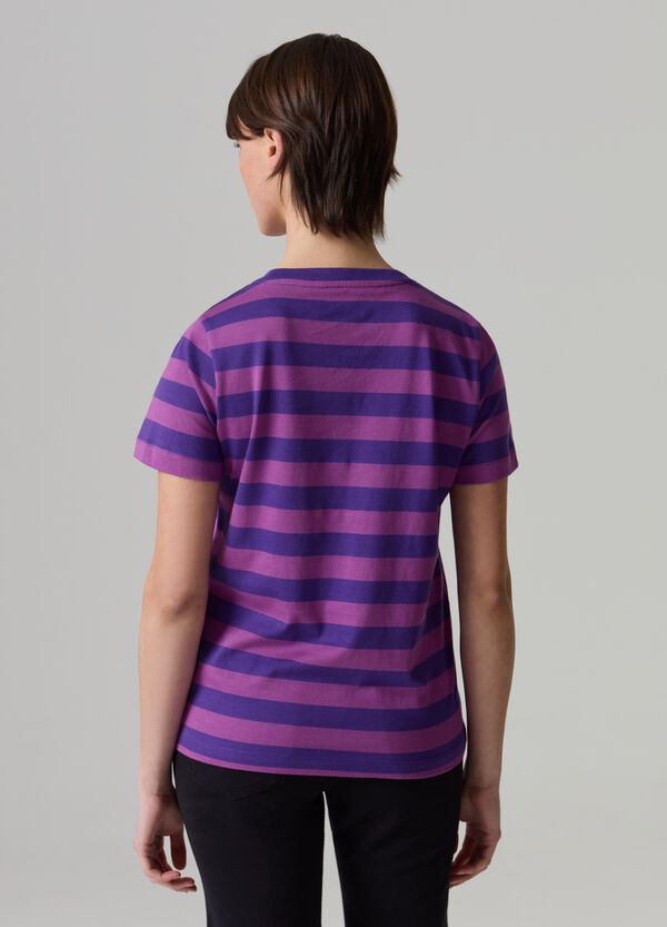 Ovs T-shirt In Cotone A Righe