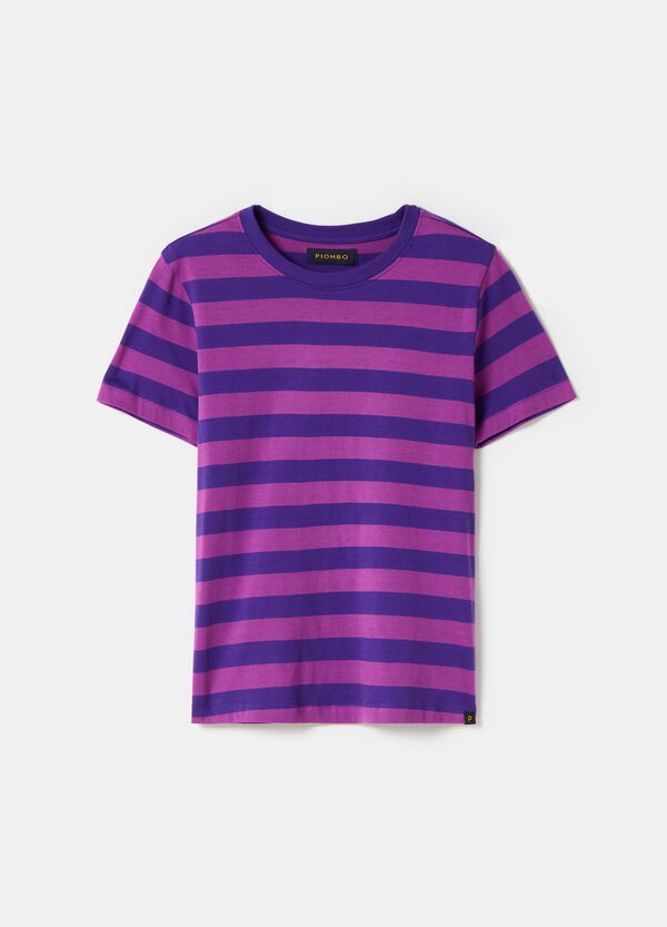 Ovs T-shirt In Cotone A Righe