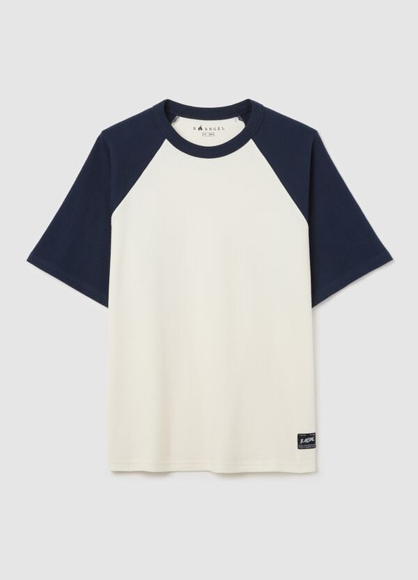 Ovs T-shirt in cotone bicolore