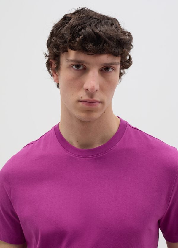 Ovs T-shirt In Cotone Bio Con Scollo Rotondo