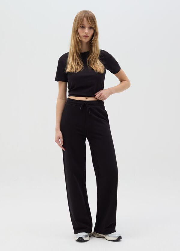 Ovs T-shirt In Cotone Bio Con Scollo Rotondo