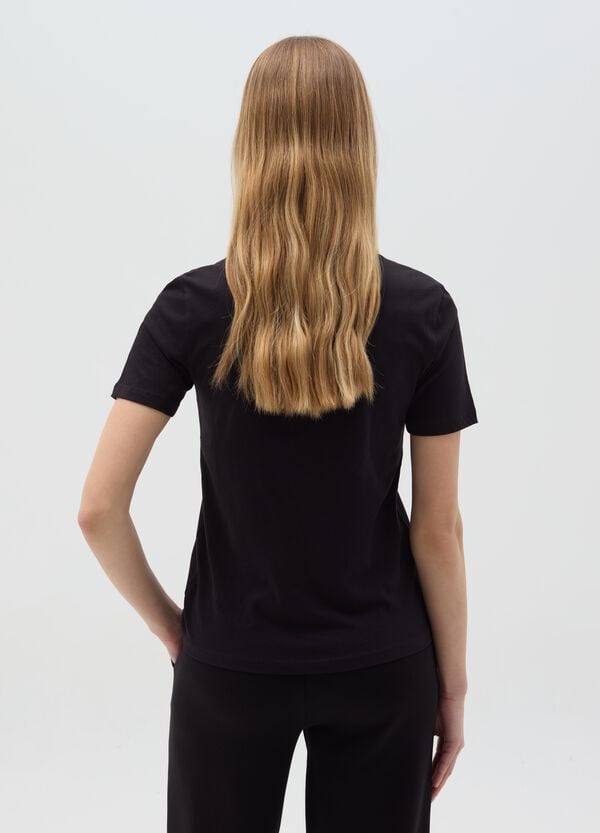 Ovs T-shirt In Cotone Bio Con Scollo Rotondo