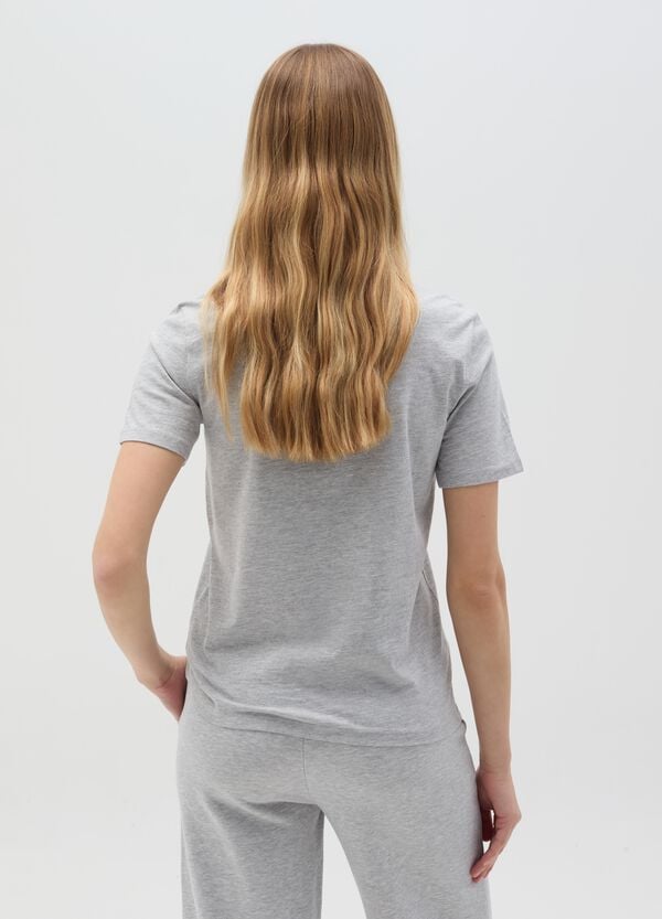 Ovs T-shirt In Cotone Bio Con Scollo Rotondo