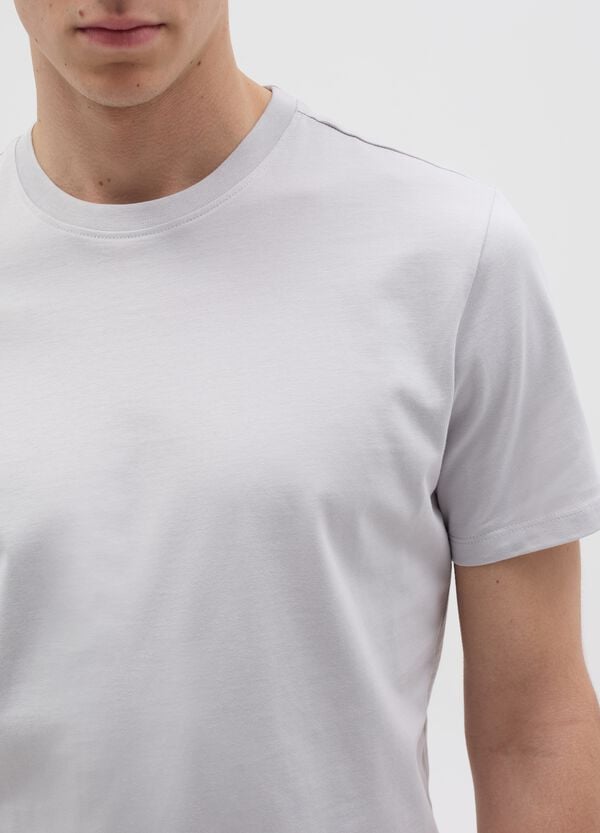 Ovs T-shirt In Cotone Bio Con Scollo Rotondo