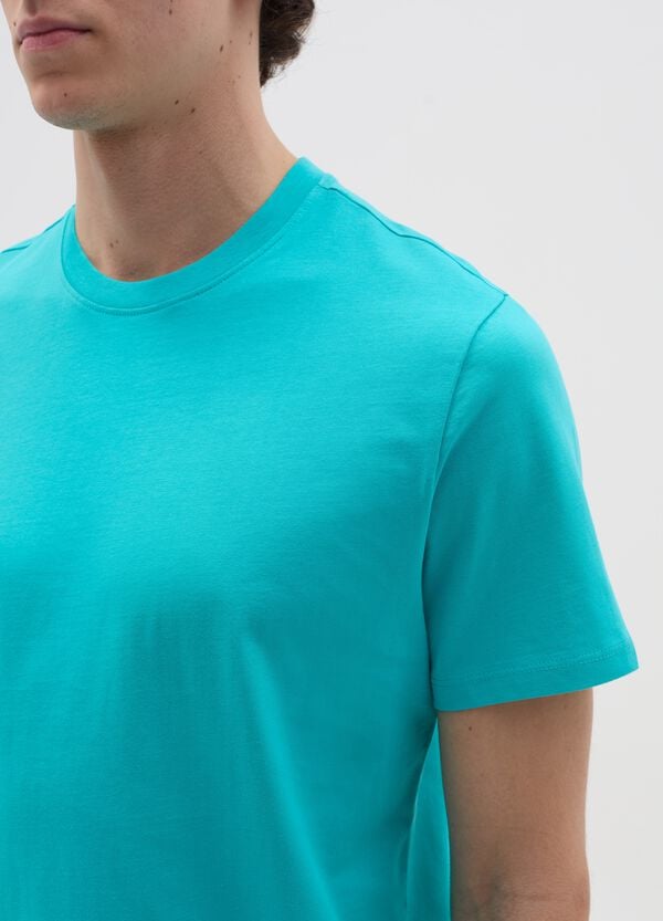 Ovs T-shirt In Cotone Bio Con Scollo Rotondo
