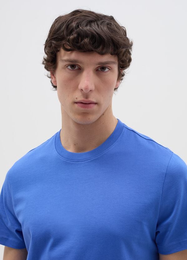Ovs T-shirt In Cotone Bio Con Scollo Rotondo