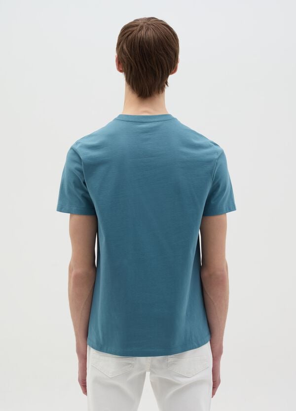 Ovs T-shirt In Cotone Bio Con Scollo Rotondo