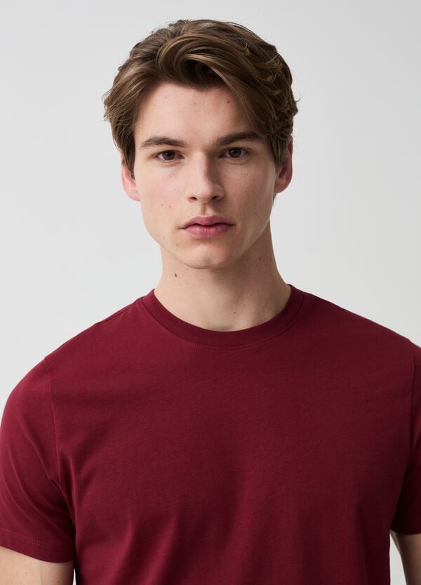 Ovs T-shirt In Cotone Bio Con Scollo Rotondo