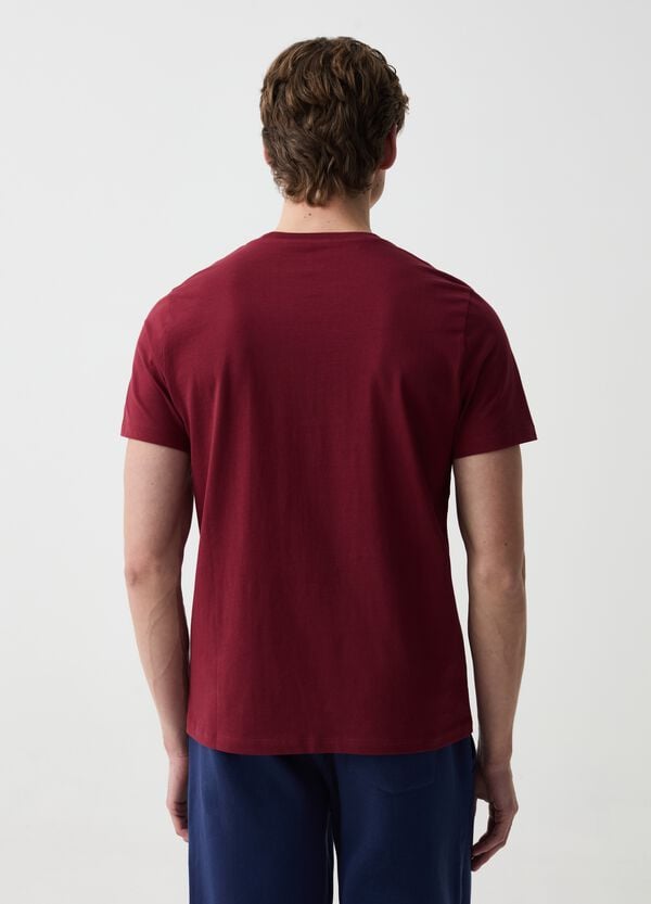 Ovs T-shirt In Cotone Bio Con Scollo Rotondo
