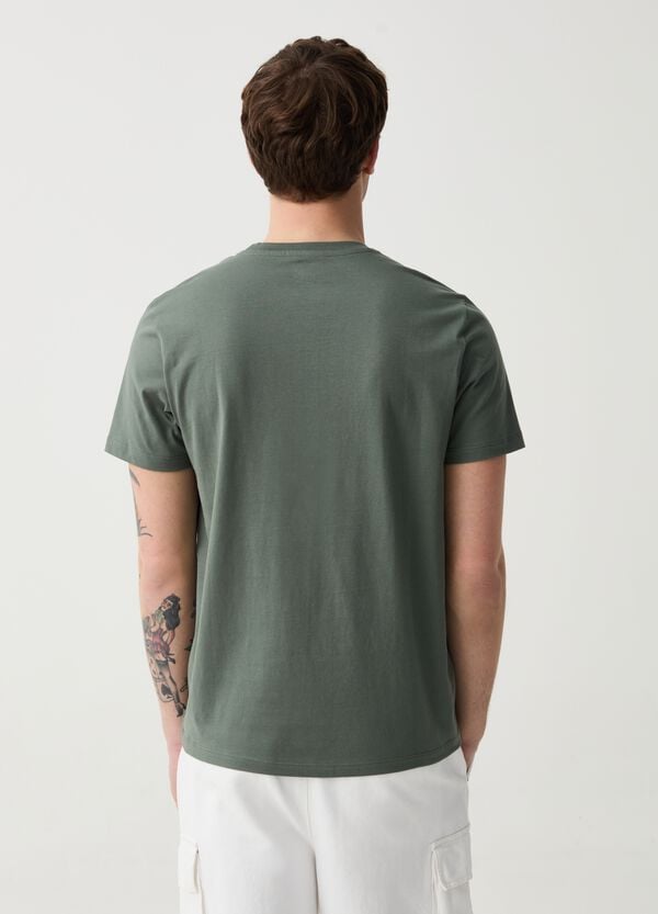 Ovs T-shirt In Cotone Bio Con Scollo Rotondo