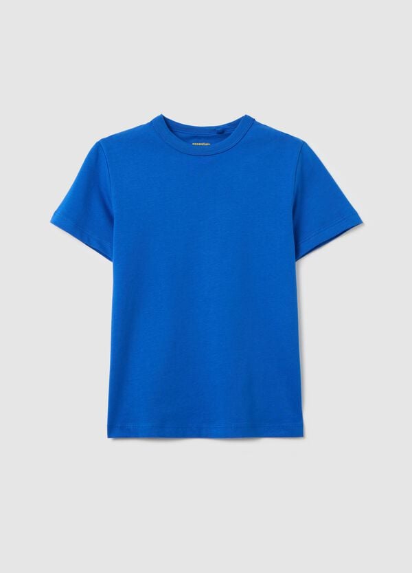 Ovs T-shirt in cotone bio con scollo rotondo