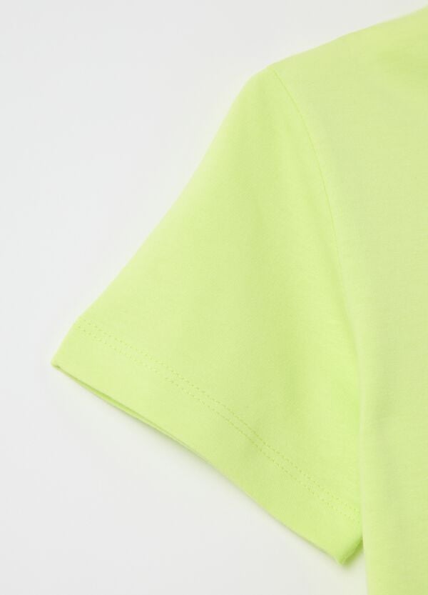 Ovs T-shirt In Cotone Bio Con Scollo Rotondo
