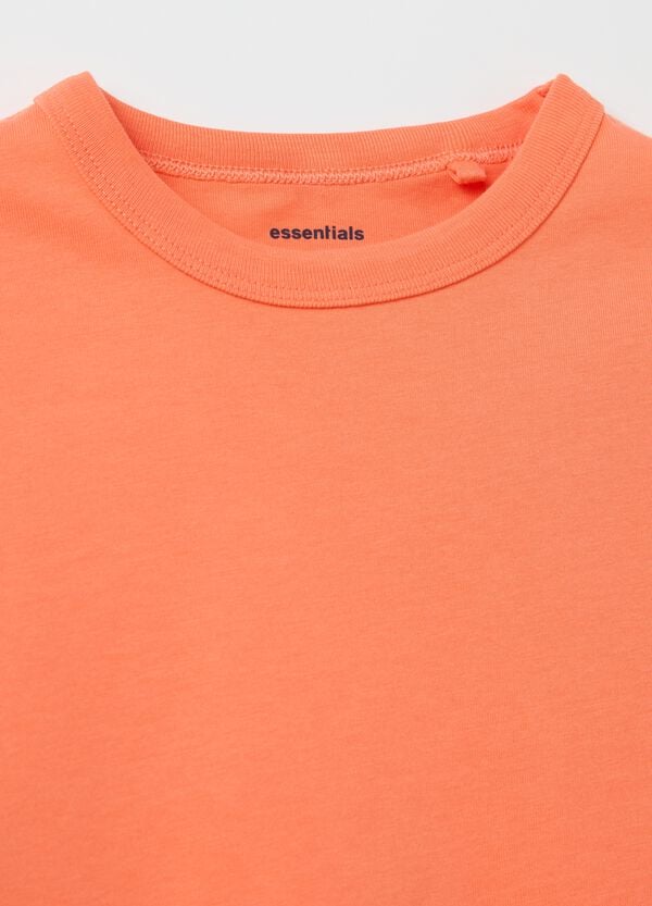 Ovs T-shirt In Cotone Bio Con Scollo Rotondo