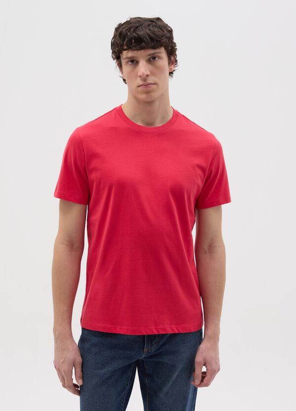 Ovs T-shirt In Cotone Bio Con Scollo Rotondo