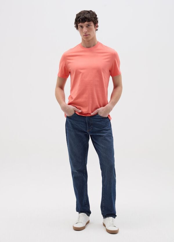 Ovs T-shirt In Cotone Bio Con Scollo Rotondo