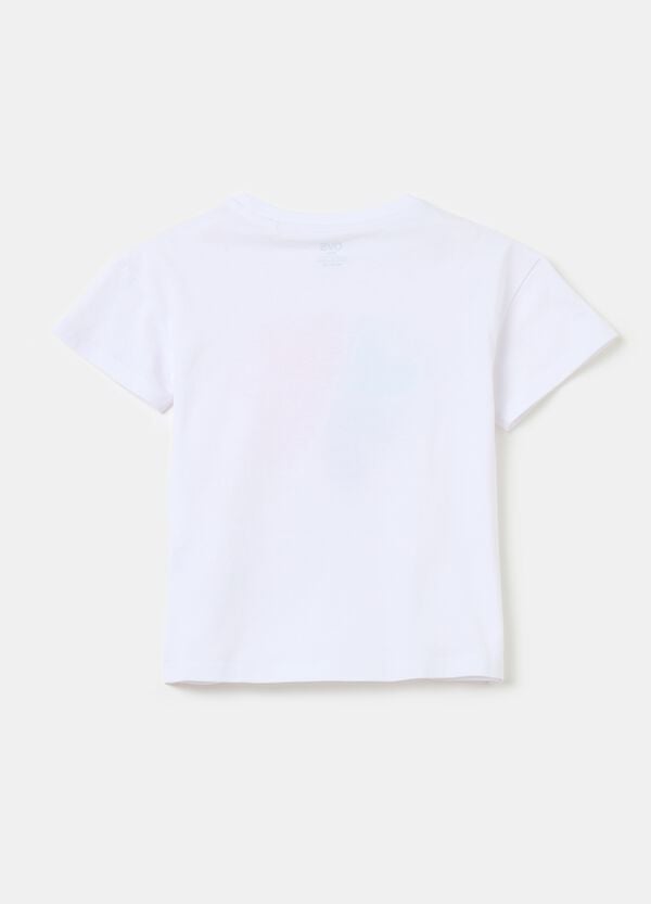 Ovs T-shirt In Cotone Bio Con Stampa