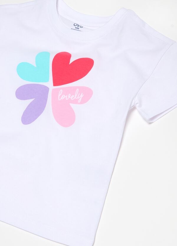 Ovs T-shirt In Cotone Bio Con Stampa