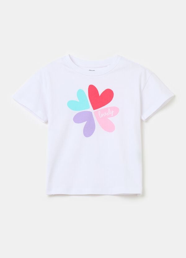 Ovs T-shirt in cotone bio con stampa
