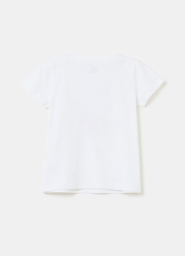 Ovs T-shirt In Cotone Bio Con Stampa