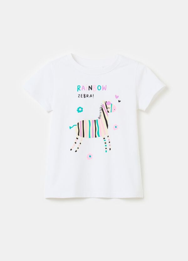 Ovs T-shirt in cotone bio con stampa