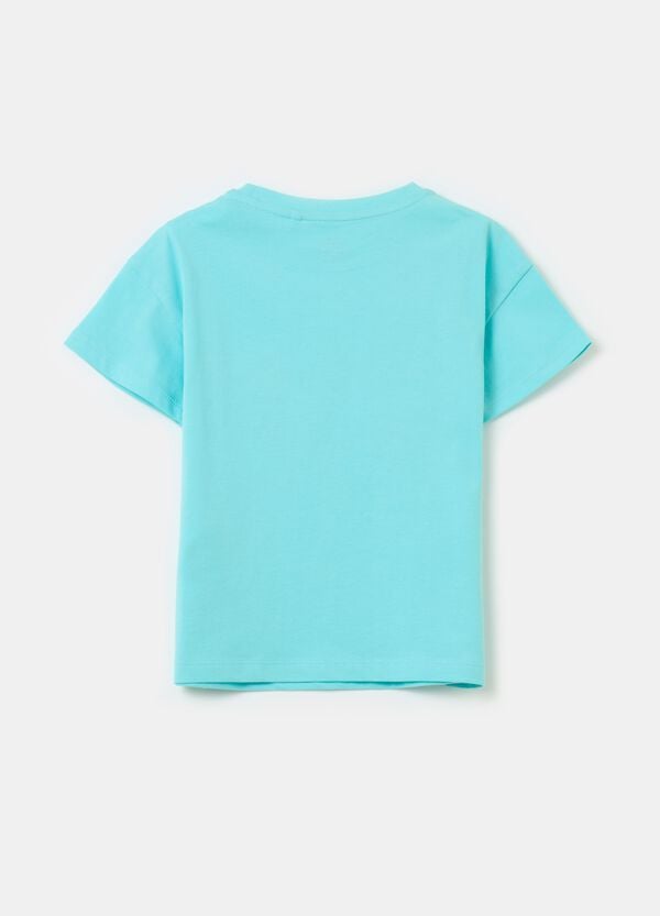 Ovs T-shirt In Cotone Bio Con Stampa