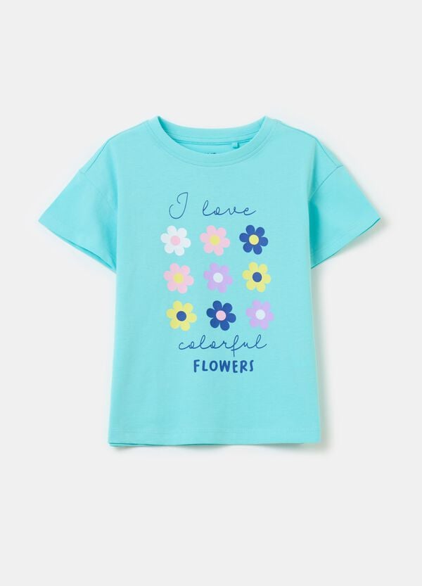 Ovs T-shirt in cotone bio con stampa