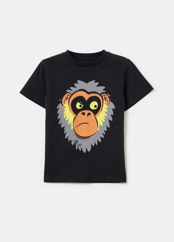 Ovs T-shirt in cotone bio con stampa