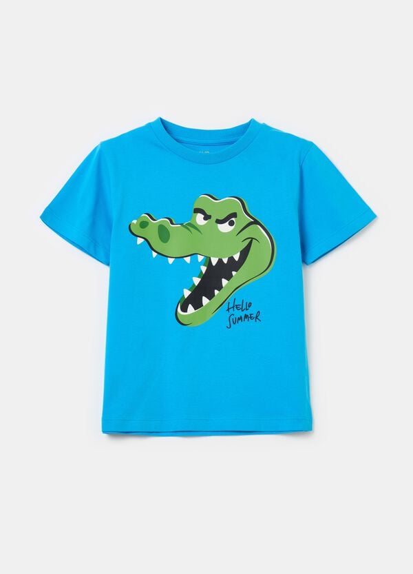 Ovs T-shirt in cotone bio con stampa