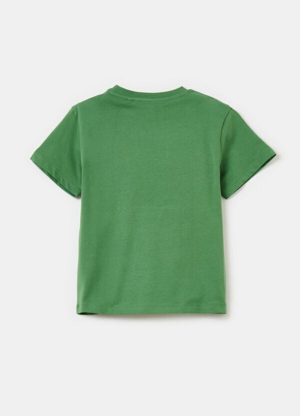 Ovs T-shirt In Cotone Bio Con Stampa