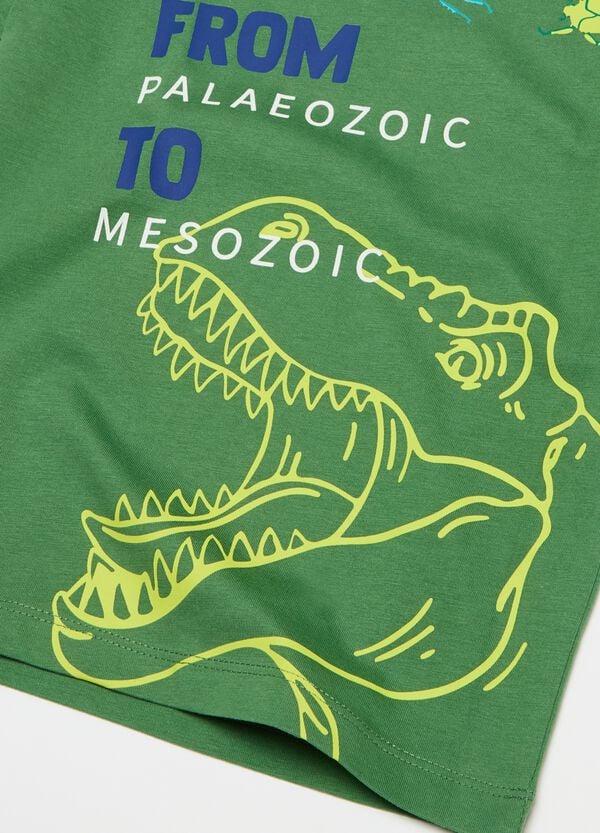 Ovs T-shirt In Cotone Bio Con Stampa