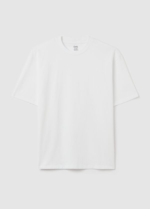 Ovs T-shirt in cotone bio tinta unita