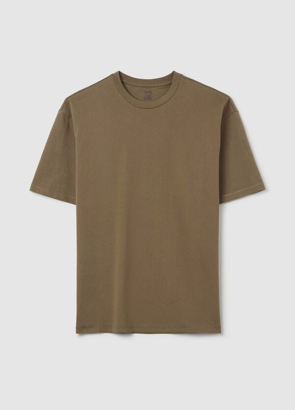 Ovs T-shirt in cotone bio tinta unita