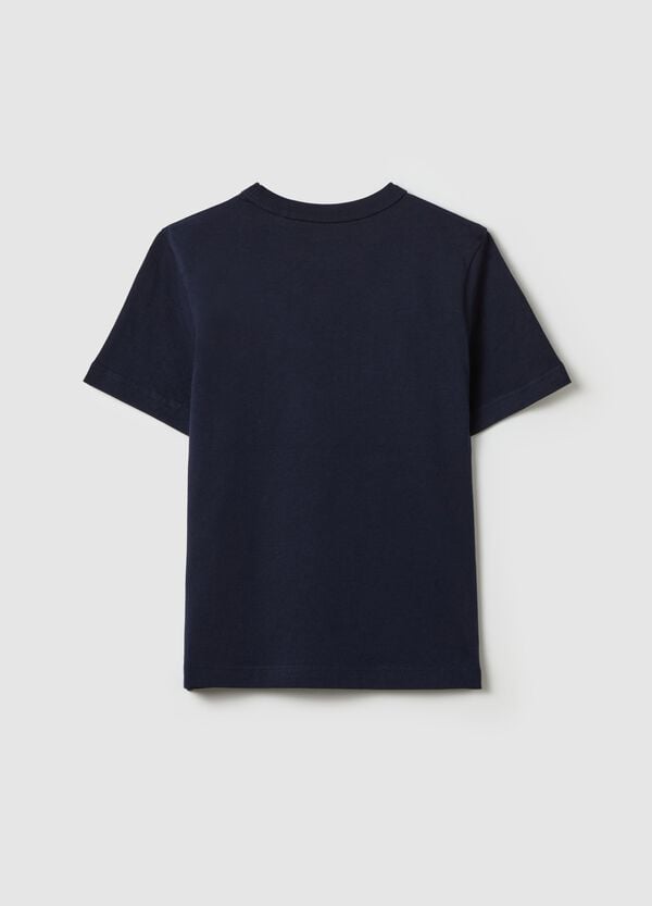 Ovs T-shirt In Cotone Bio Tinta Unita