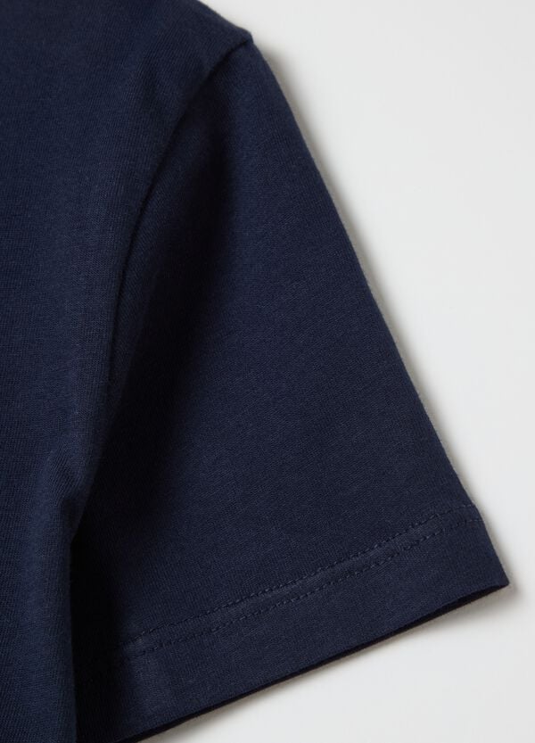 Ovs T-shirt In Cotone Bio Tinta Unita