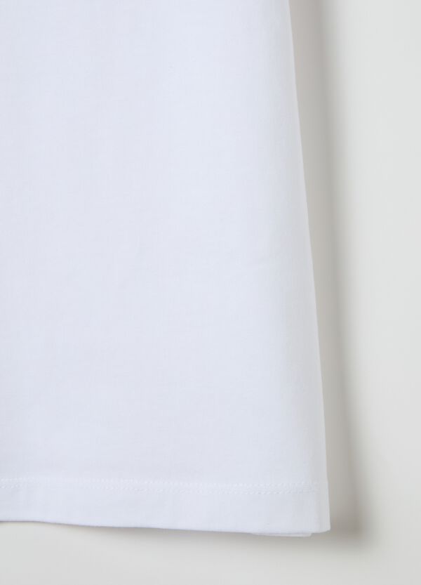 Ovs T-shirt In Cotone Bio Tinta Unita